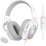 Redragon H868 Headphone (Detachable Microphone) White image