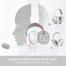 Redragon H868 Headphone (Detachable Microphone) White image