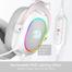 Redragon H868 Headphone (Detachable Microphone) White image