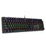 REDRAGON K608 RAINBOW VALHEIM WIRED BLACK MECHANICAL KEYBOARD image