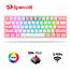 REDRAGON K616 RGB FIZZ PRO TRI MODE WHITE PINK MECHANICAL KEYBOARD image
