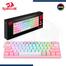 REDRAGON K616 RGB FIZZ PRO TRI MODE WHITE PINK MECHANICAL KEYBOARD image