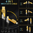 Reeoo 4 In 1 Charging Data Cable – Rc 150 image