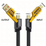 Reeoo 4 In 1 Charging Data Cable – Rc 150 image