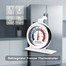 Refrigerator Freezer Thermometer Fridge Refrigeration Temperature Gauge Home Stainless Steel Temp Stand Dial Type -20 to 20°C image