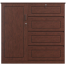 Regal Legacy Wood Wardrobe Antique image