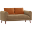 Regal Double Seater Wooden Sofa Tokyo SDC-368-3-1-20-FABRIC(2150 2152) image