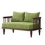 Regal Wooden Double Sofa - Havana - (SDC-351-3-1-20( Fabric - SF-2121) | image