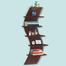 Regal Wooden Hanging Shelf Craft Item HDC-319 image