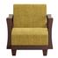 Regal Wooden Single Sofa - Venice - SSC-343-3-1-20 ( Fabric - SF-2120) | image