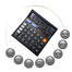 Regular Calculator School and Office Equipment CT-512 - Black image