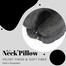 Regular Neck Pillow Black image