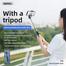 Remax P10 Bluetooth Selfie Stick with Remote Control And Tripod Mode image