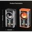 Remax RB-M68 Clear Mecha Wireless Speaker image