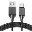 Remax RC-004a Retac Series Data Cable for Type-C Black image