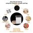 Resealable Poly Bags Magicalmai Clear Durable Zipper Baggies Thicken Plastic Zip Bags-2x2inch 100 pes image