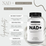 Research Labs NAD Plus Nicotinamide Riboside and Resveratrol 60 Capsules image