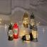Retro Portable Atmosphere Horse Oil Christmas Bar Festival Decoration LED Small image