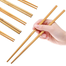 Reusable Wooden Chopsticks Natural Non Slip And Eco Friendly For Asian Cuisine 1 Pair image