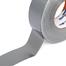 Rexine Duct/Binding Tape 1.75 Inch Black/Silver Colour - 1 Roll image