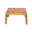 Rfl Center Table (Doodle) Printed - Sandal Wood image