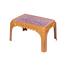 Rfl Classic Center Table (Marble) Printed -Sandal Wood image