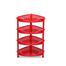 Rfl Corner Rack 4 Step-Red image
