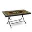 Rfl Deco Classic Table 6 Seat S/L Print Stone - Black image