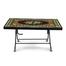 Rfl Deco Classic Table 6 Seat S/L Print Stone - Black image