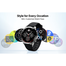 Riversong Motive 9 Pro Bluetooth Calling Smart Watch with AMOLED Display Black image