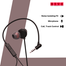 Rivo EM-112 In Ear-phone Shape 3.5mm Jack Black image