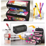 Roll-N-Go Makeup Organizer Bag – Space Saving Cosmetic Organizer for Travel and Home Use image