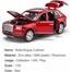 Rolls Royce 1:32 Cullinan Alloy Car Model Electronic Pull Back Toy Cars Birthday Gift image