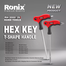 Ronix RH-2000 Hex Key T Model 2 image