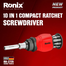 Ronix RH-2729 Hippo Ratchet Screwdriver image
