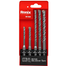 Ronix RH-5586 Hammer Drill Bits Set 5 Pcs image