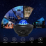 Rotation Star Projector Night Light 21 Colors Bluetooth Music Remote Control Usb Powered Smart Led Lamp image