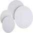 Round Canvas for Painting 3 Pcs Combo of 6, 8, 10 Inches – White image