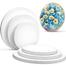 Round Canvas for Painting 3 Pcs Combo of 6, 8, 10 Inches – White image