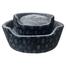 Round Plush Pet Bed Super Soft and Super Warm (L Size) image