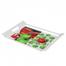 Italiano Melamine Autumn Apple Rectangular Handle Tray 16inch image