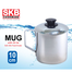 SKB Food Grade Stainless Steel Mug (With Cover) - 10 cm image