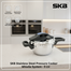 SKB Stainless Steel Pressure Cooker Whistle System - 5 Ltr image