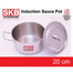 Induction Sauce Pot With SS Lid Handle 20cm capacity of 3.7L image