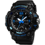 SKMEI 1155B Large Analog Digital Sports Watch For Men 5ATM Waterproof Dual Display image