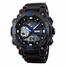 SKMEI 1228 Men's Watch- Black- Blue image