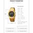 SKMEI 1816 Latest Design Digital Dual Time Display Quartz Watch For Men image