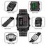 SKMEI 1868 Watch For Men Casual Luminous 3 Time Stopwatch Date Waterproof LED Stainless Steel Strap Fashion Digital Watch image