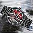SKMEI 1990 Rotation Wheel Creative Fashion Men's Stainless Steel Clock image