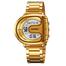 SKMEI 2298 Digital Stainless Steel Luminous Men's Watch - Gold image